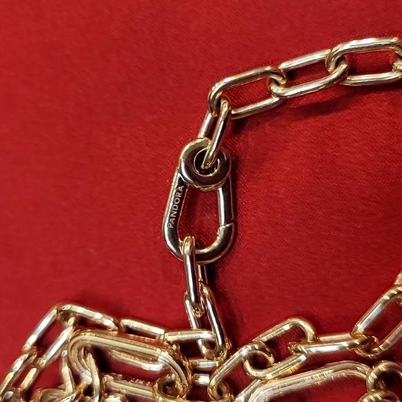 Pandora Rose Gold Plated ME Link Chain Necklace  New - Picture 4 of 4